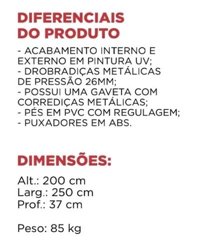 Cozinha completa 4 peças grafite - Foto 2
