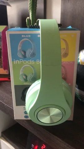 Headphone Inpods Boom Led Bluetooth Wireless Micro Sd - Foto 4