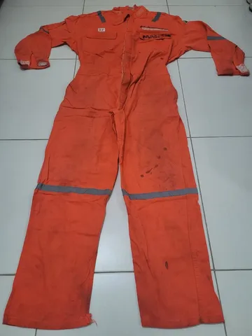 Macacão Rf Laranja Padrão Petrobras Usado