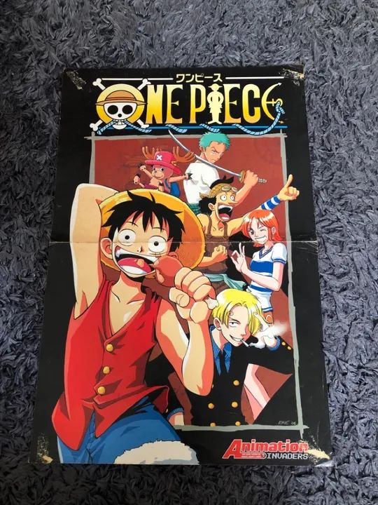 Poster One Piece Anime Invaders