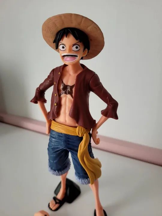 ActionFigure One Piece - Luffy 3 rostos. - Foto 3