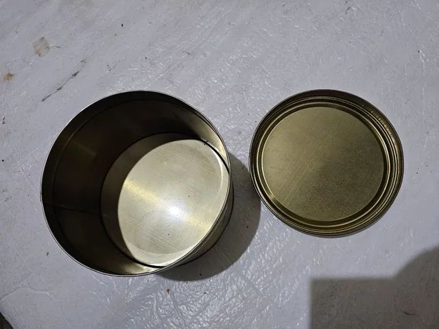 Antiguidade lata sorvete kibom antiga ótimo estado - Foto 6