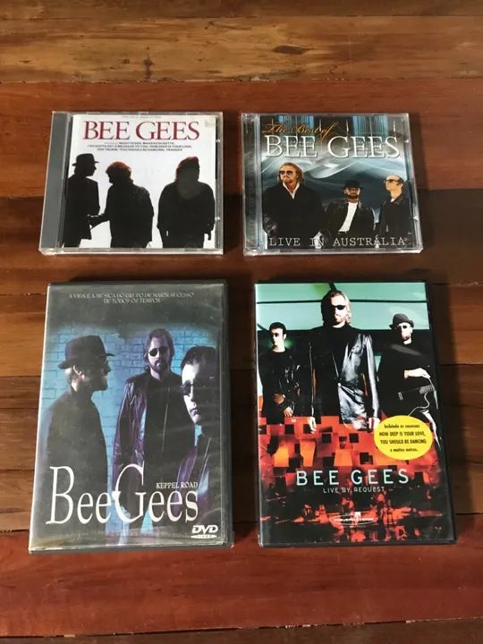 Bee Gees - Lote c/ 2 CDS + 2 DVDS