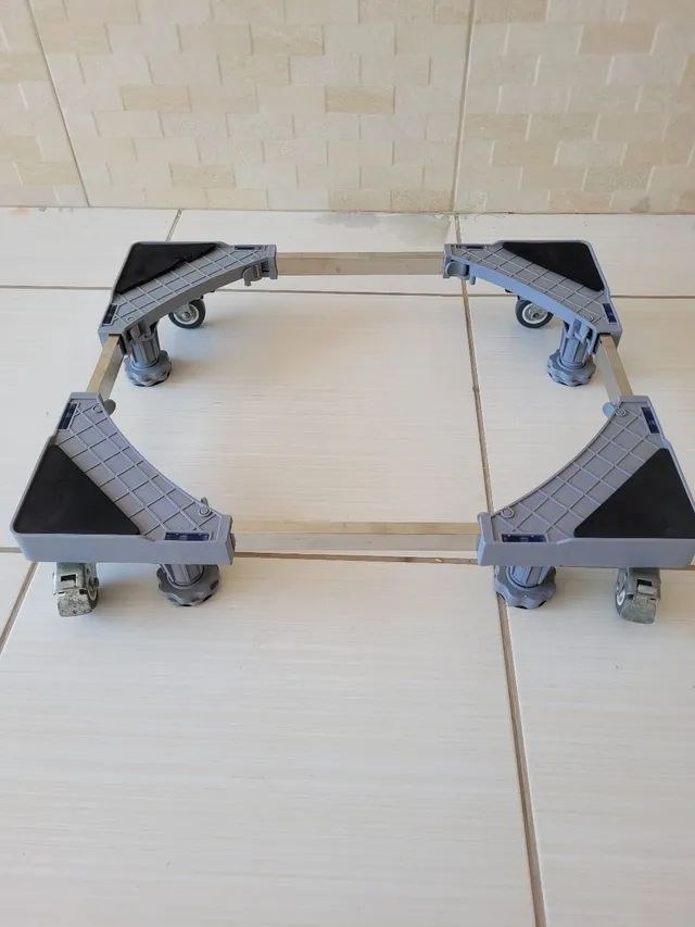 Vendo suporte para maquina de lavar, geladeira  etc - Foto 2