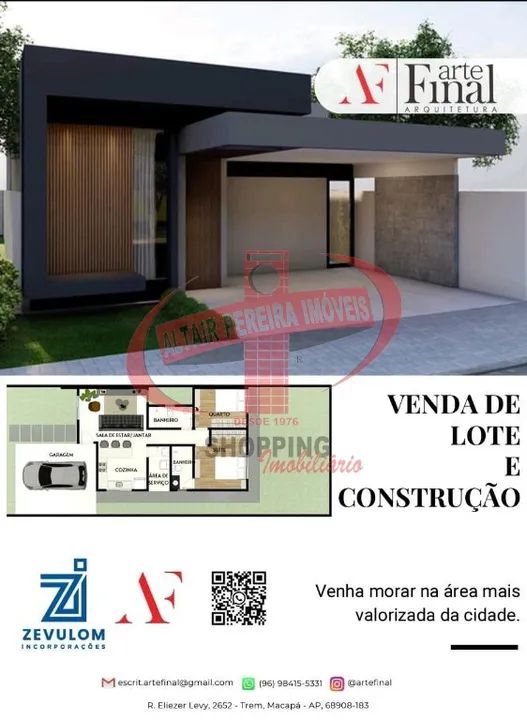 Excelente Lote e construção Residencial no Condomínio GRAN PARAISO! - Foto 3
