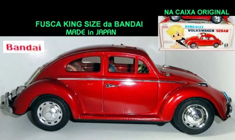   Fusca da Bandai  Toys Japonesa. Raríssimo. - Foto 4