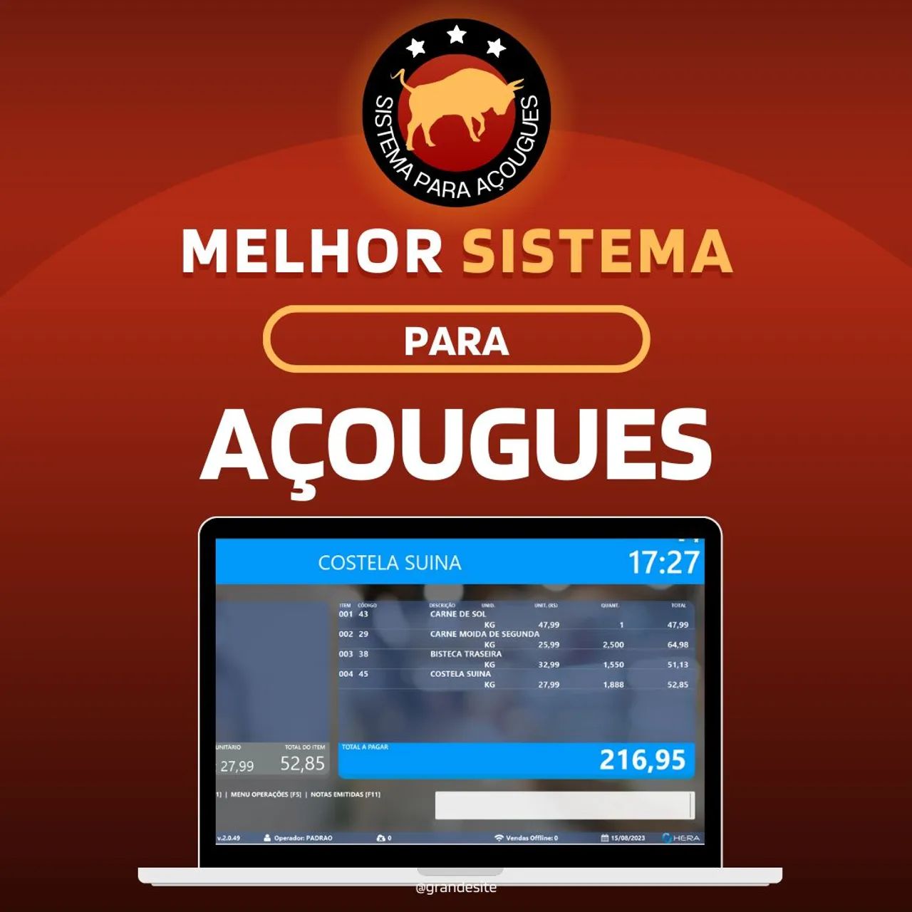 Sistema para Açougues - Completo e Eficiente