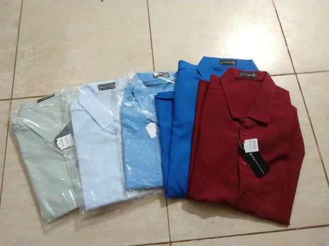 camisa manga curta camisa