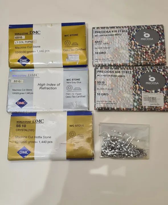  strass Chateau diversas cores e tamanhos