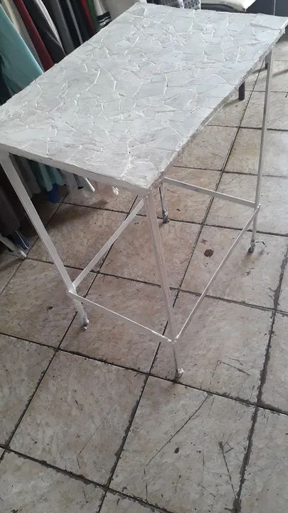 Mesa de apoio branca microondas - Foto 3