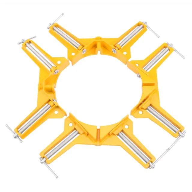 Grampo Sargento Angular 90 Graus - Kit com 4 Grampos