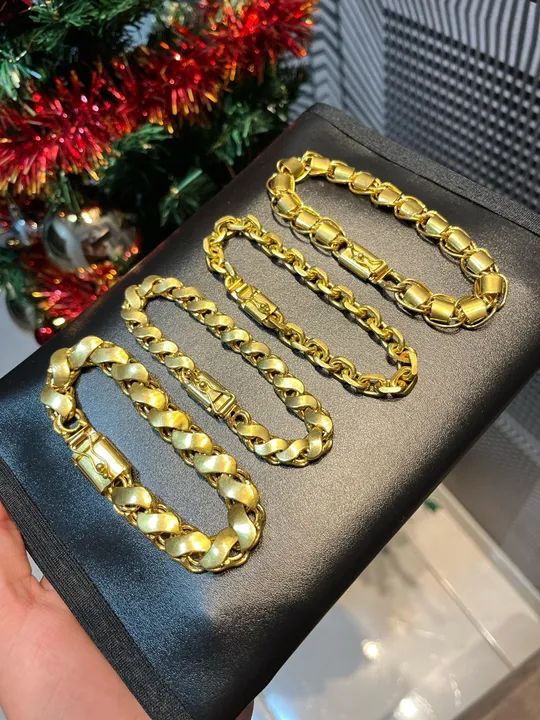 PULSEIRAS MOEDA ANTIGA BANHADA A OURO - Foto 2