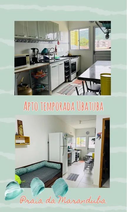 Apartamento Temporada Ubatuba - Praia da Maranduba - Foto 6