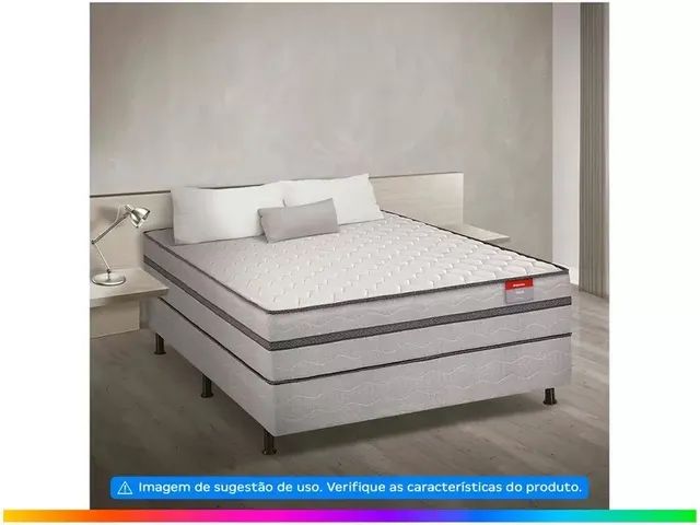Cama Box Casal Reconflex Espuma - Foto 2