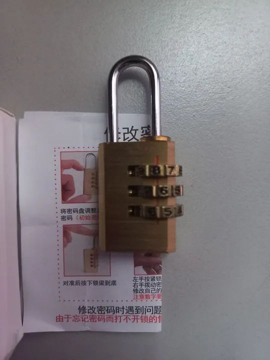 Cadeado com segredo  - Foto 2