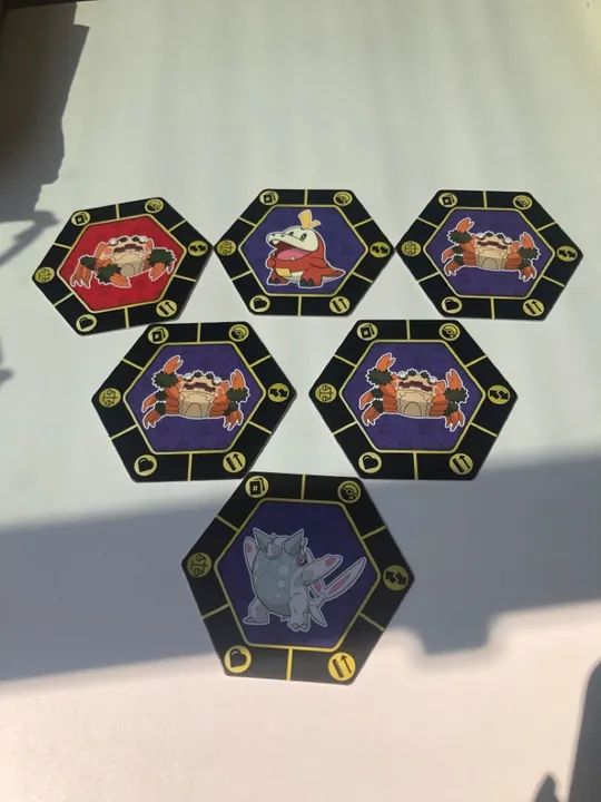 Cards hexagonais Pokemon  - Foto 2