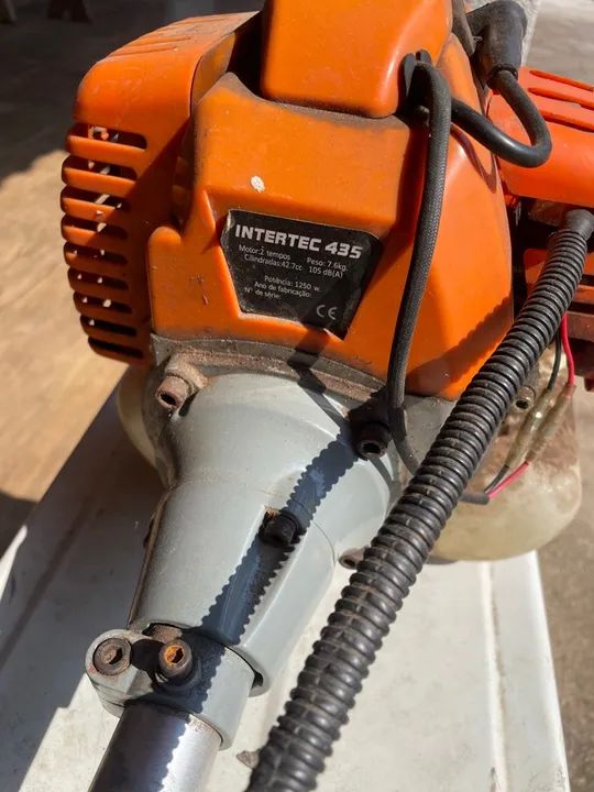 Roçadeira Intertec 435 2 Tempos 42,7cc 1250W - Foto 2