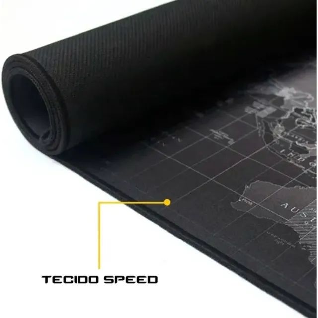 Mouse Pad gamer Knup KP-S09 de borracha e tecido 80x40cm - Foto 4