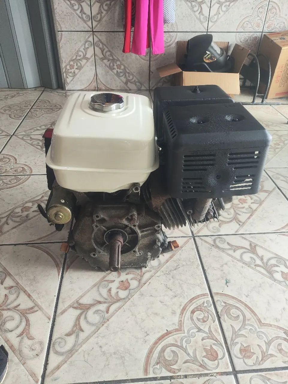 Motor branco 13hp partida elétrica  - Foto 2