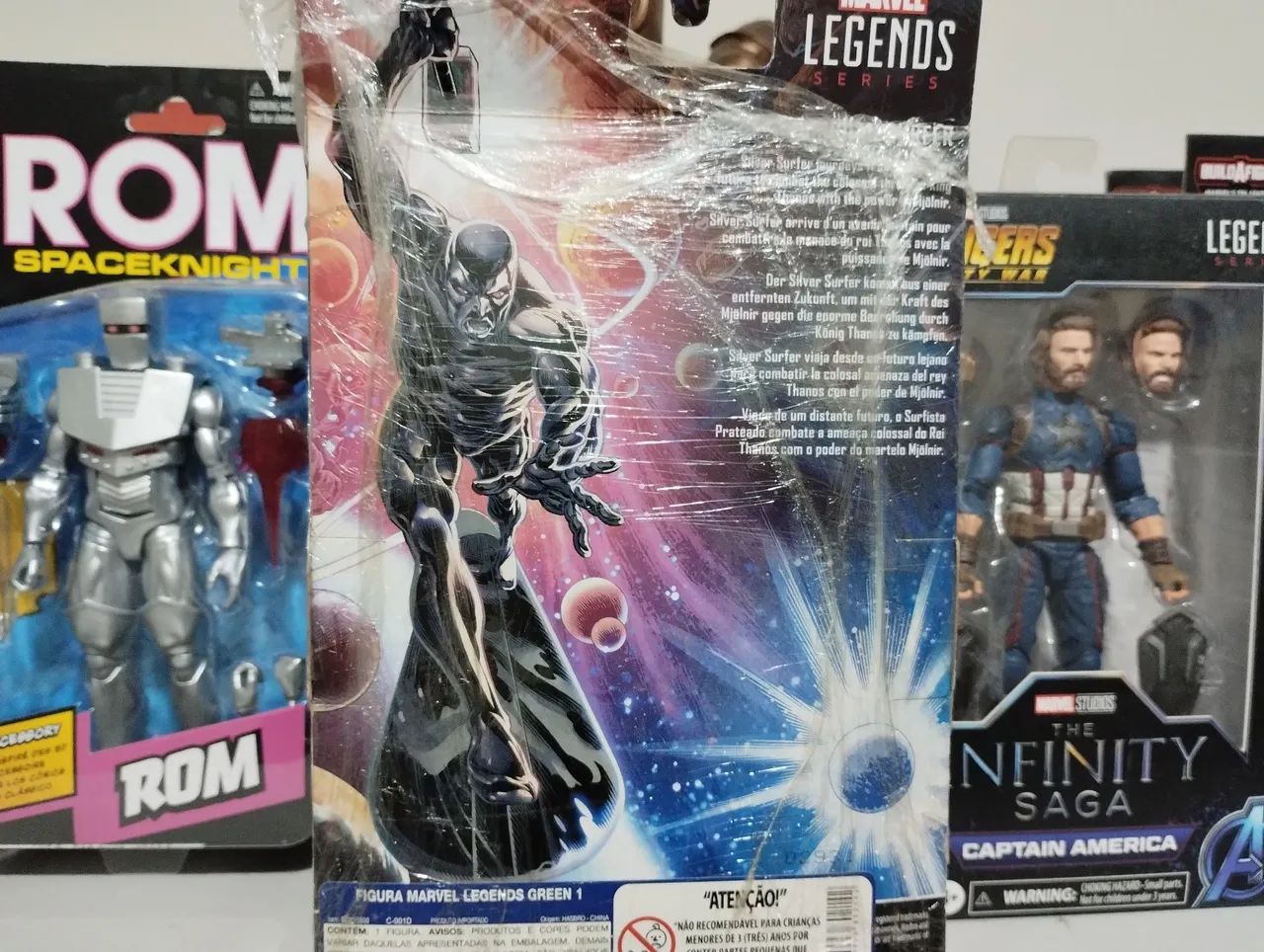 Marvel Legends Surfista Prateado  - Foto 3