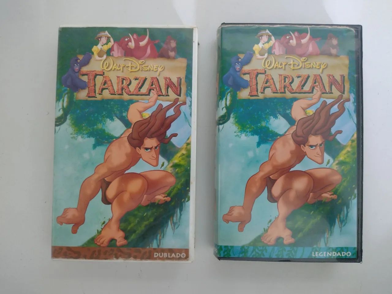 Vhs infantil Tarzan Dublado e Legendado