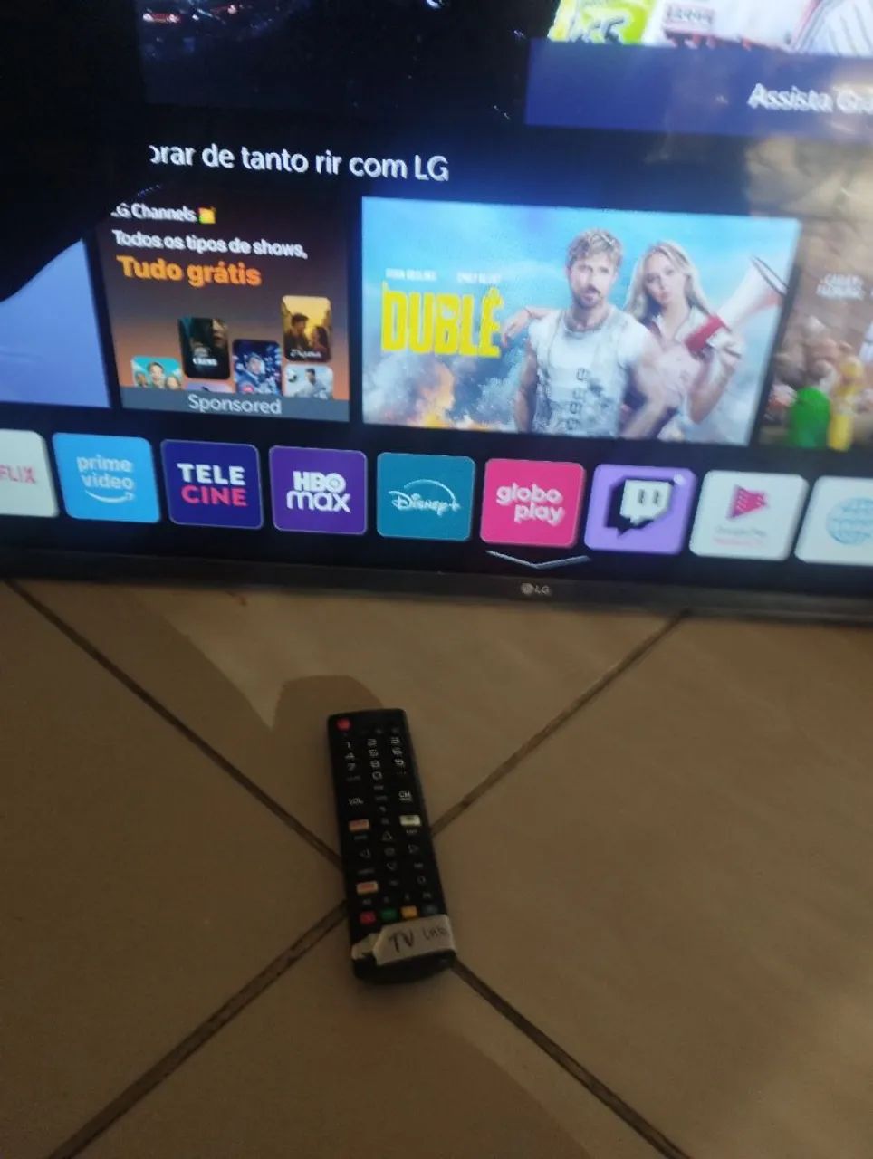 TV LG - Smart TV defeito tela - Foto 2