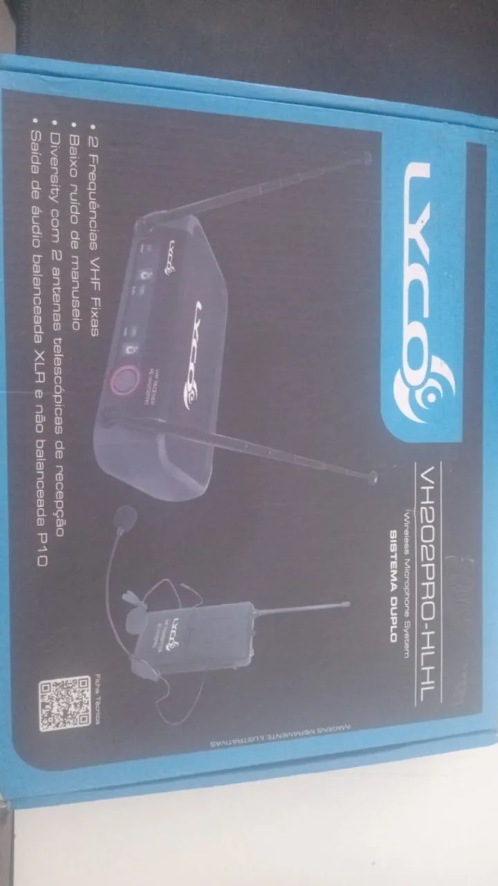 Microfone sem fio lyco vh202pro-hlhl - Foto 2