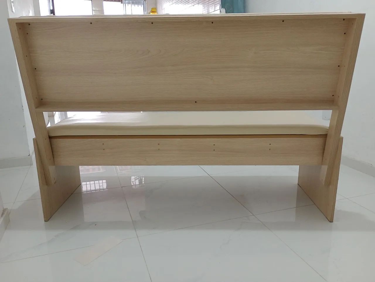 Bancos de MDF com estofado - usado  - Foto 5