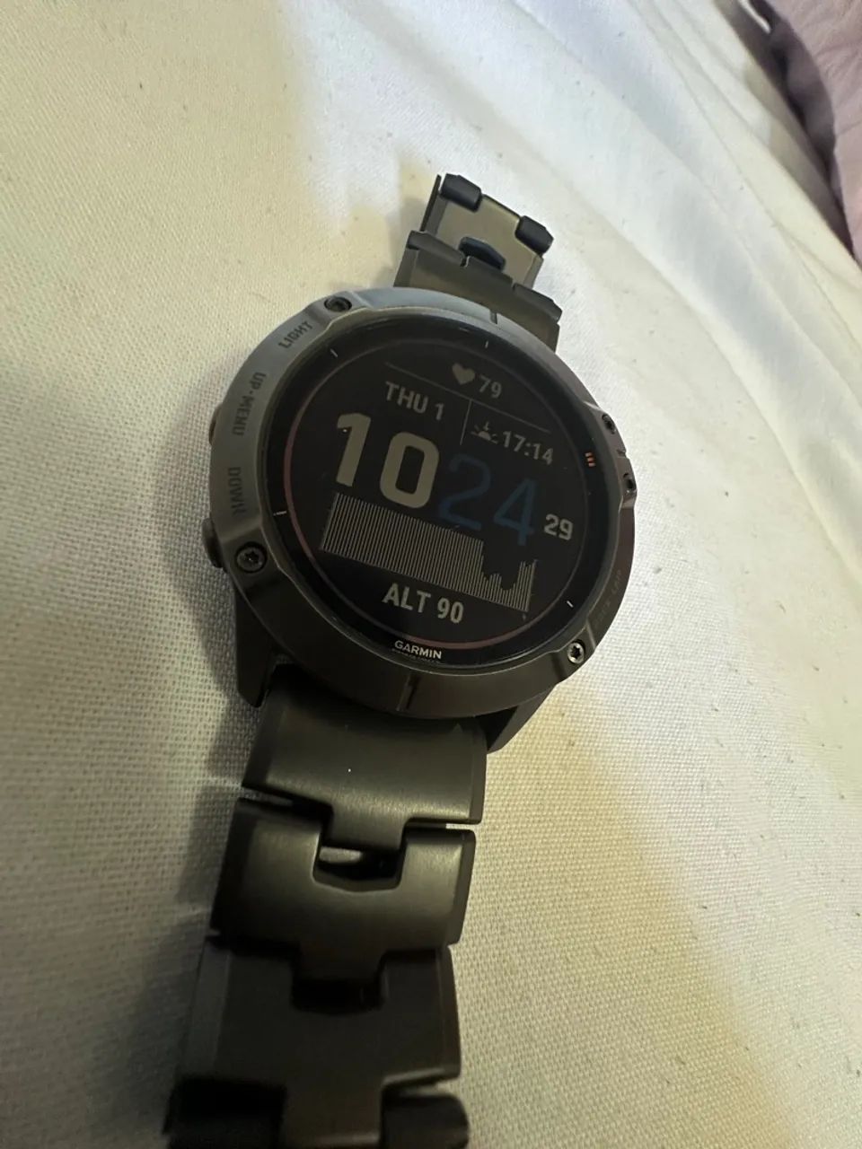 Relógio Garmin Fenix 6X Pro Solar