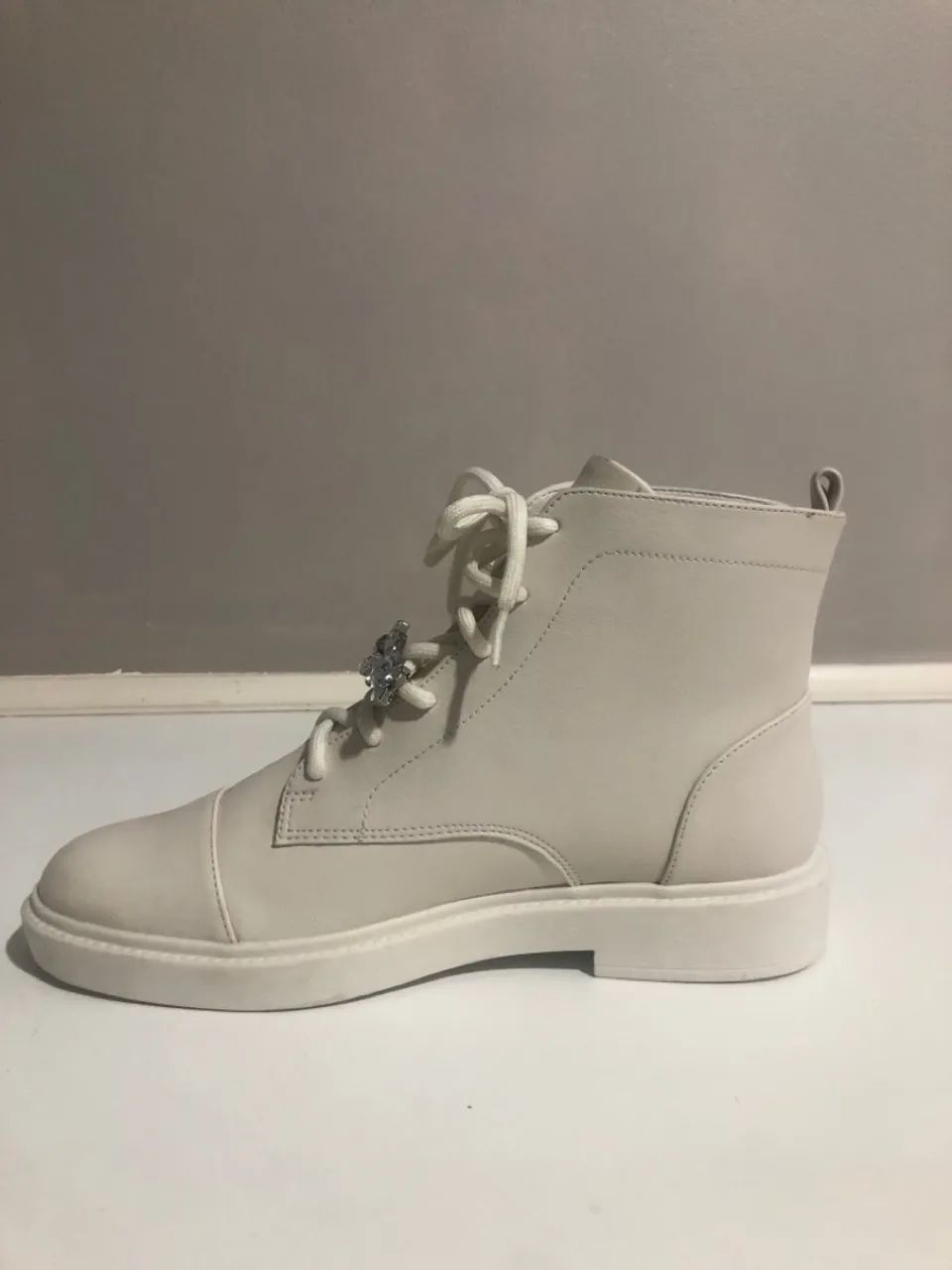 Bota bege Anacapri n38 nova - Foto 2
