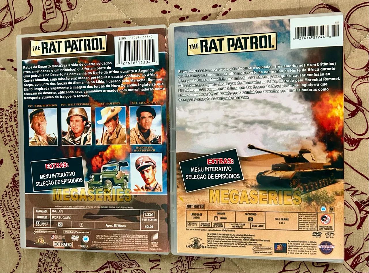 Rat Patrol 1ª e 2ª temporada completa. - Foto 2
