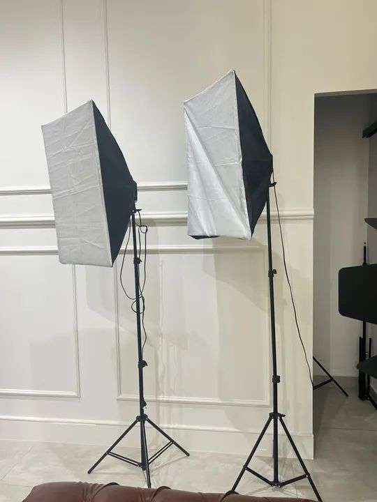 Kit de Iluminação Fotográfica - 2 Softbox