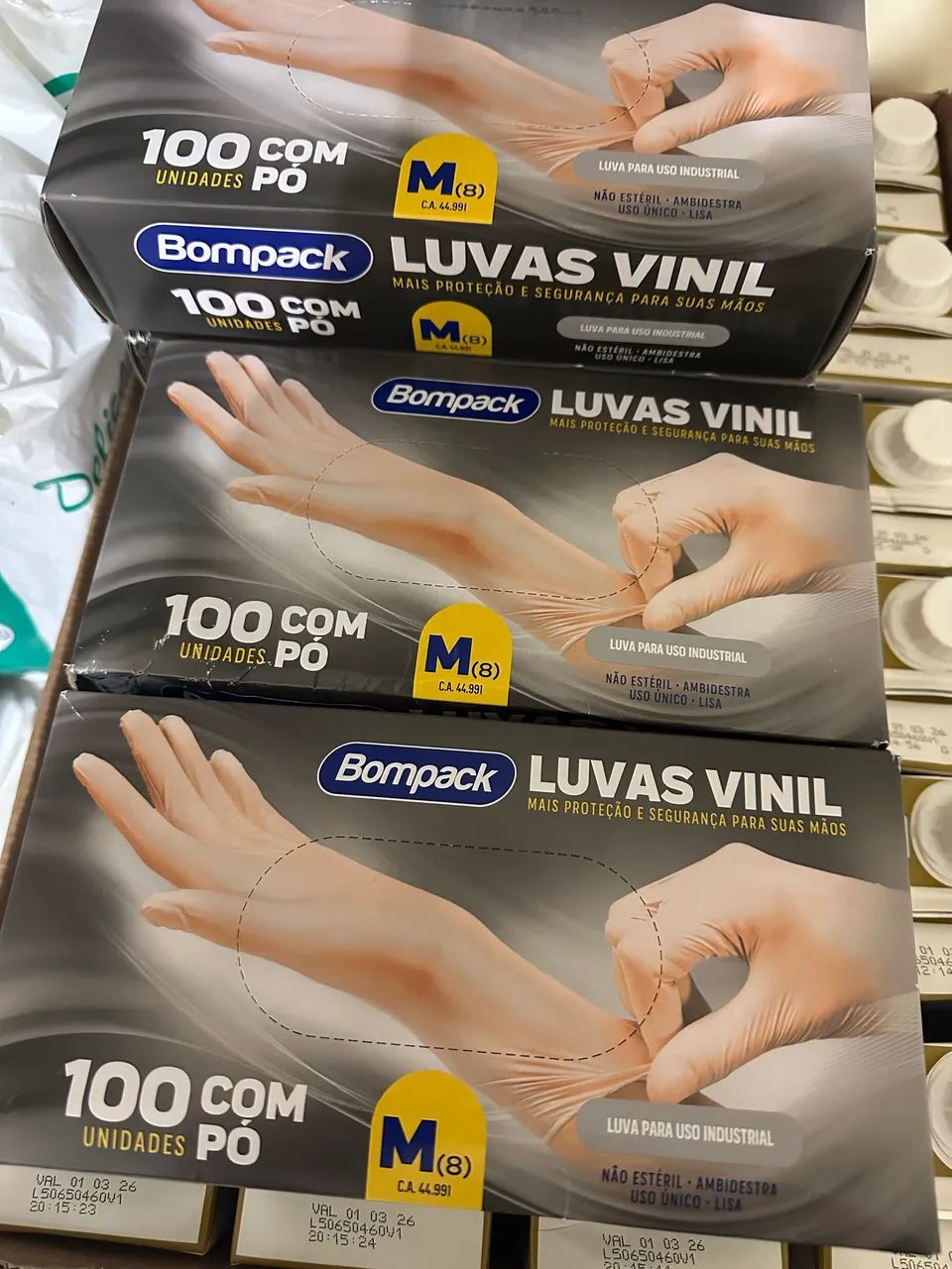 Luvas descartáveis 64313446212483120