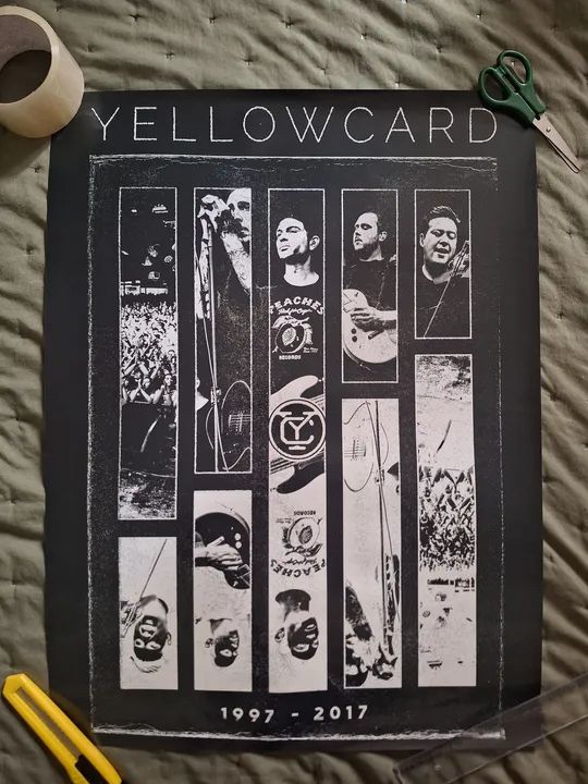 Pôster Banda Yellowcard 