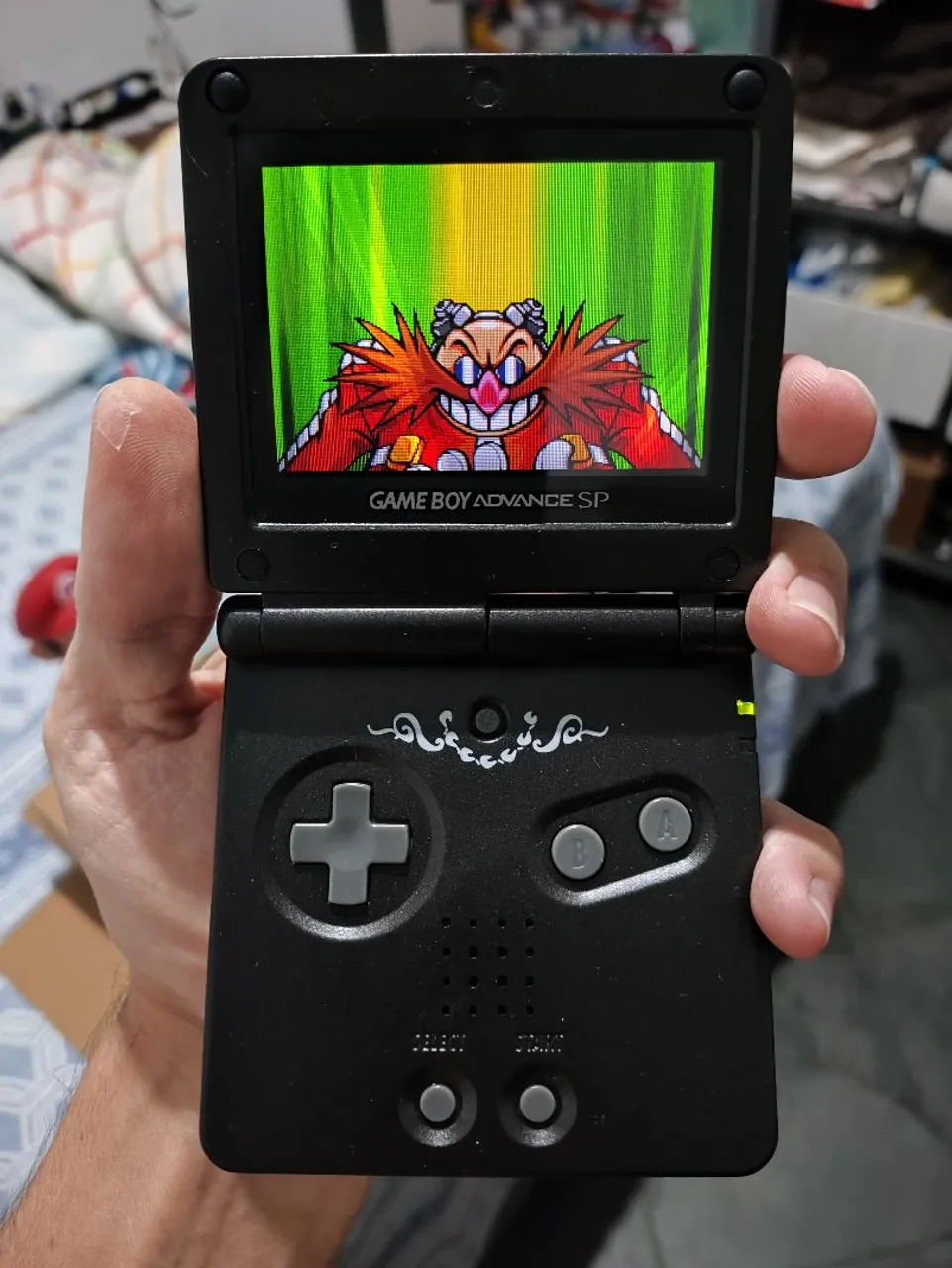 Game Boy Advance SP - AGS 101 Raro (Vermelho/Preto)
