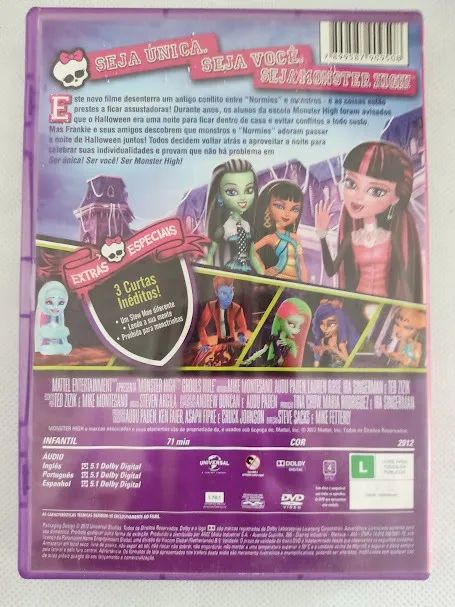 DVD Monster High - Uma Festa de Arrepiar - Universal - Foto 2