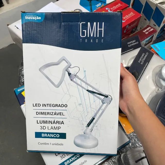 Luminária de Mesa GMH 3D Lamp