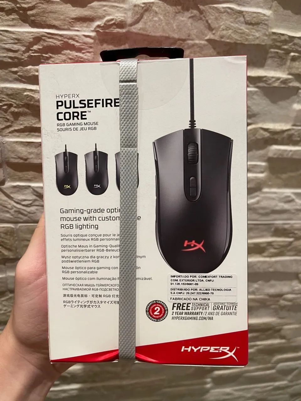 Mouse Gamer HyperX Pulsefire Core RGB - Foto 4