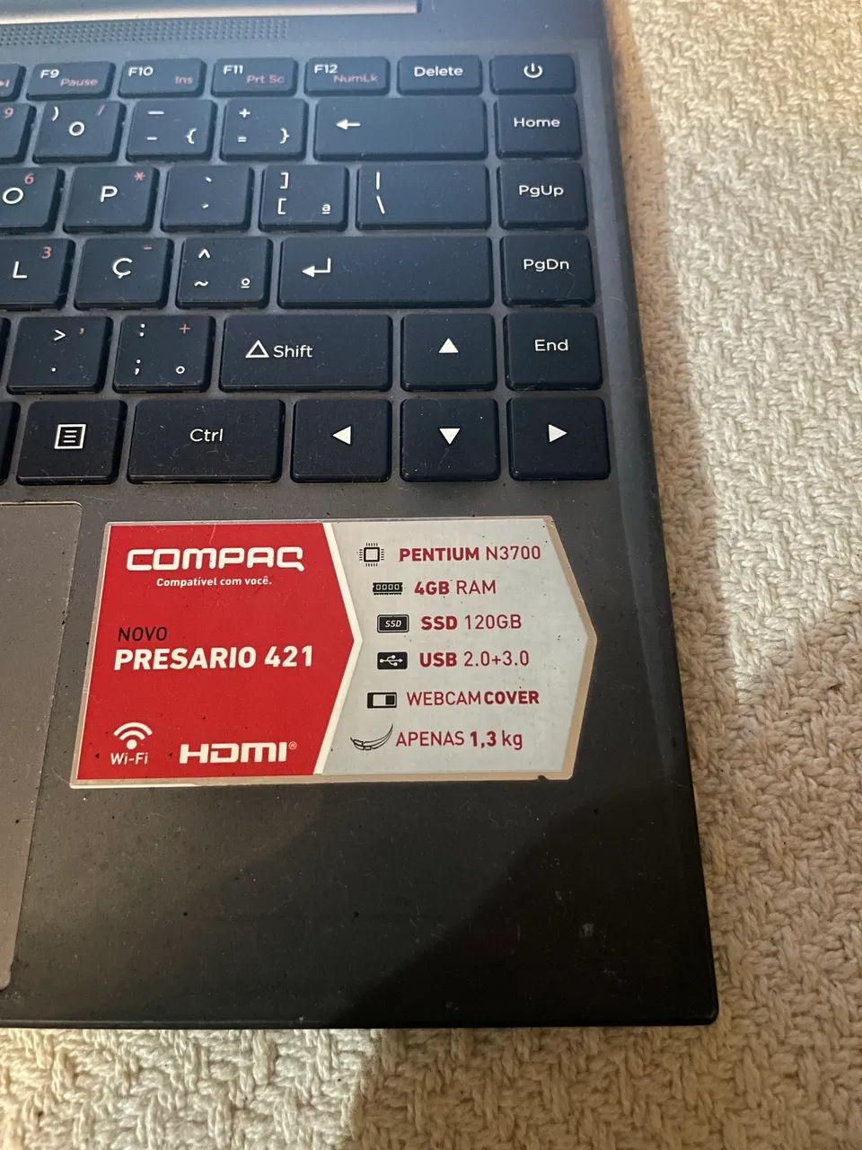 Notebook Compaq64317759536131121