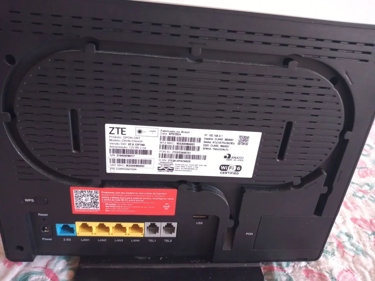 Roteador Claro - Novo - Foto 3