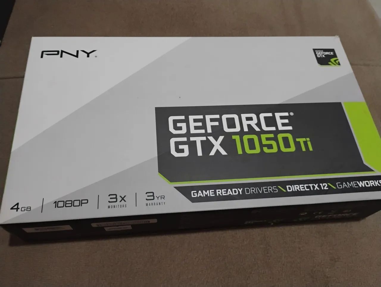 Placa de Vídeo PNY GeForce GTX 1050 Ti 4GB