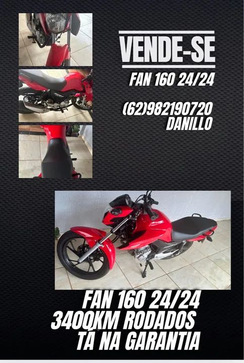 Fan 160 24/24 - 3400km rodados