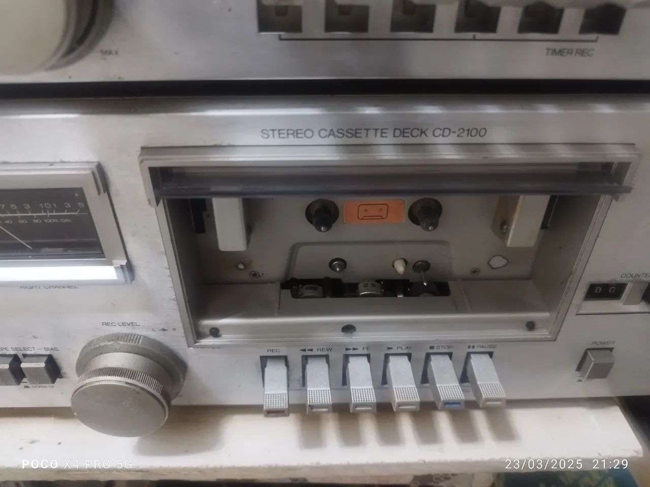  Tap deck Gradiente CD-Z100 e CD-3100 - Gravador de Cassete Estéreo - Foto 3