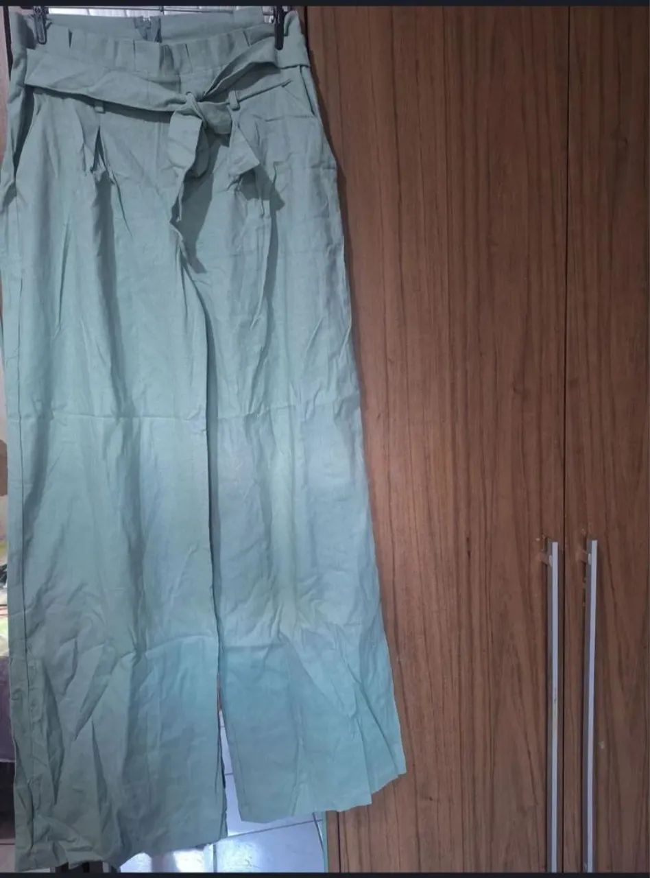 Calças pantalonas novas - Foto 2