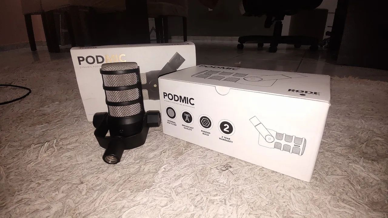 Microfone Rode PodMic  - Foto 3