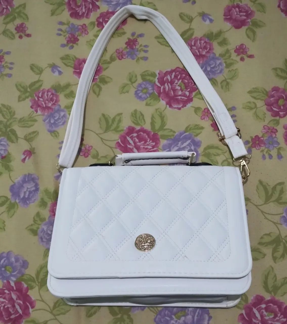 Bolsa de Ombro Branca nova