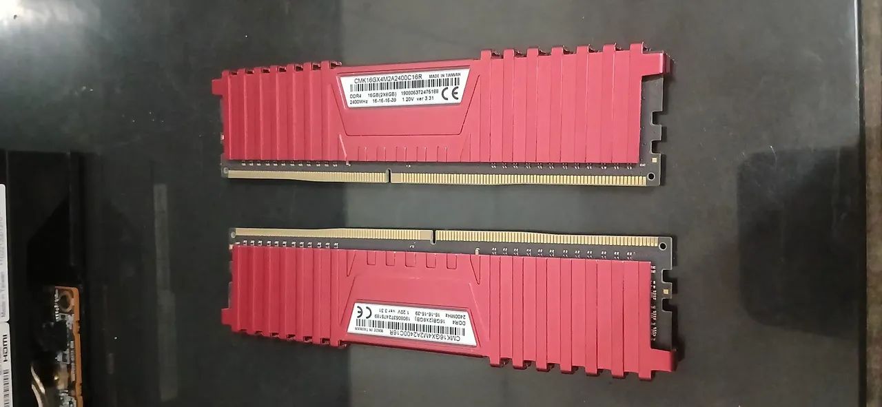 Kit memórias corsair vengeance 2400mhz 2x8gb ddr4 - Foto 3