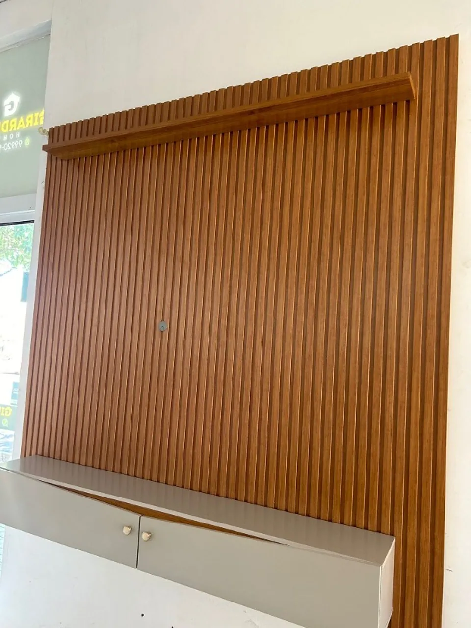 PAINEL RIPADO MODULAR COM NICHO