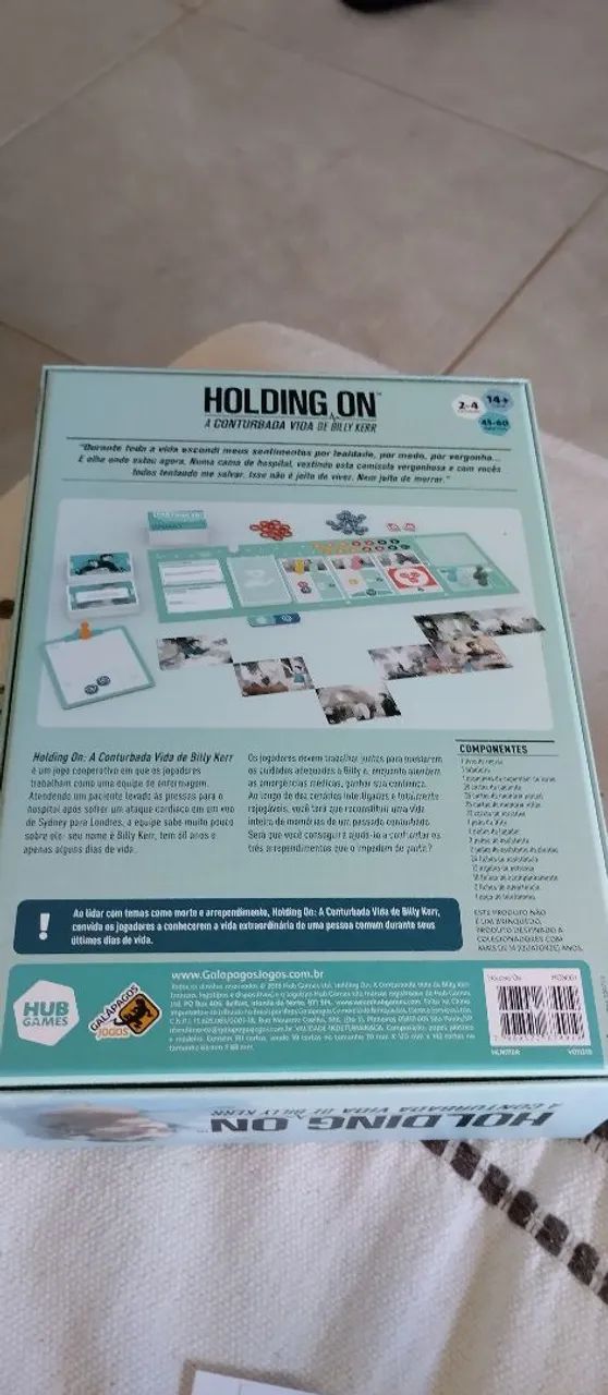 Jogo de Tabuleiro Holding On - A Conturbada Vida de Billy Kerr - Foto 2