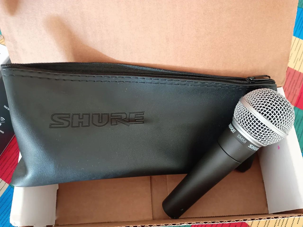 Microfone shure sm58 